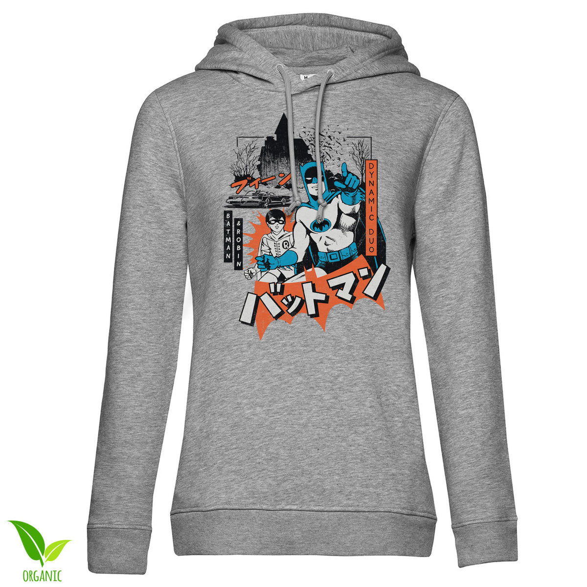 Dynamic Duo Manga Girly Hoodie – Sweat à capuche femme