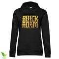 Black Adam Gold Logo Girls Hoodie – Sweat à capuche femme