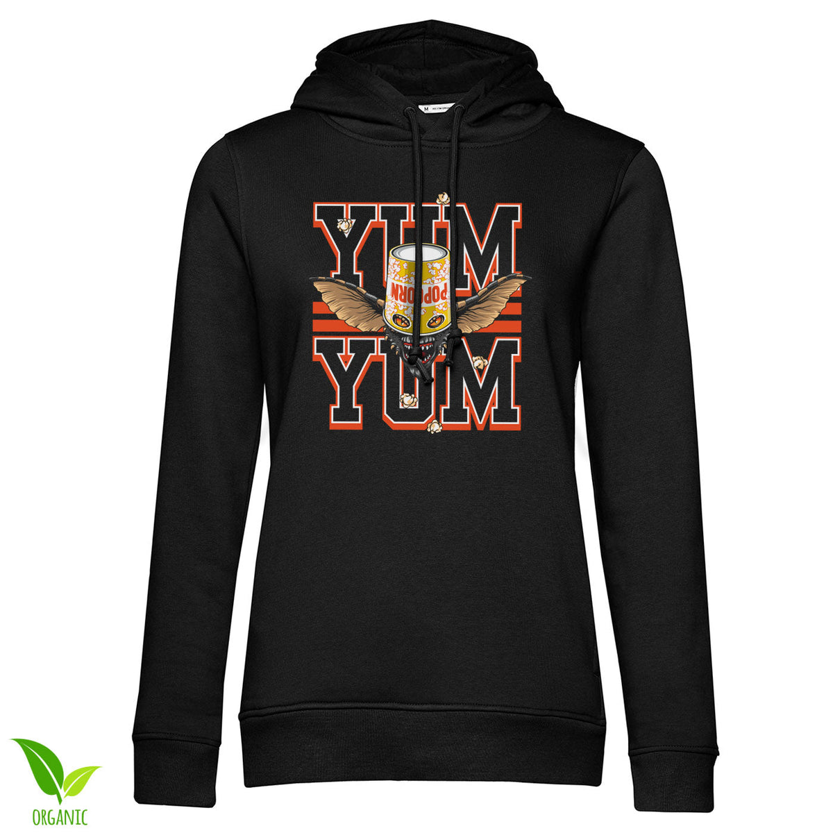 Yum Yum Popcorn Girly Hoodie – Sweat à capuche femme