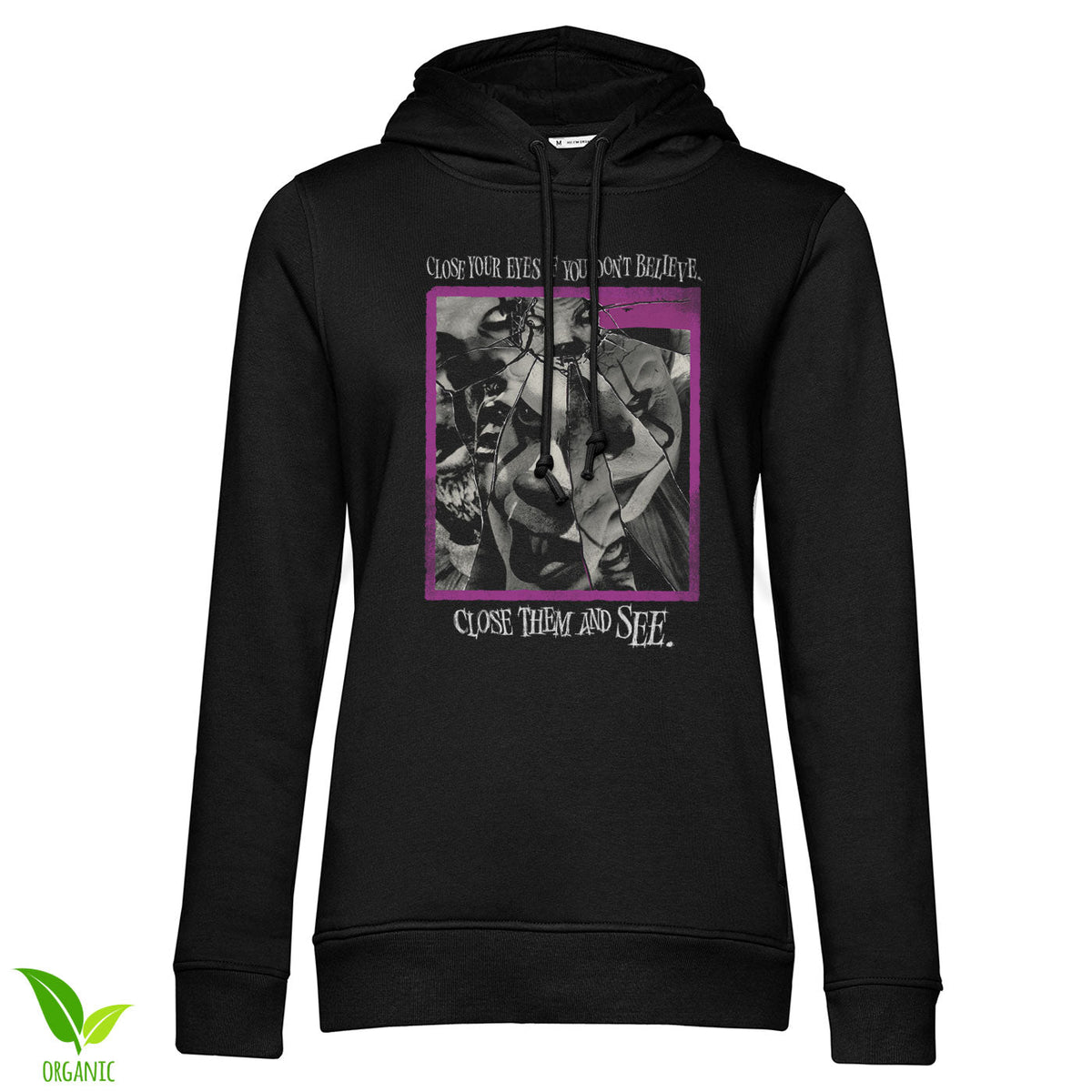 Ça - Pennywise - Close Your Eyes Girly Hoodie – Sweat à capuche femme