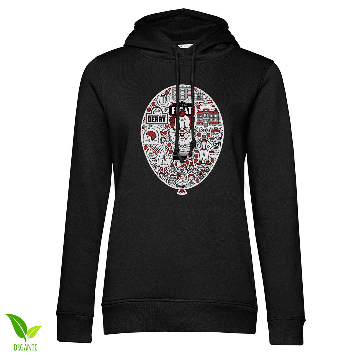 IT (Ça) Balloon Icons Girly Hoodie – Sweat à capuche femme