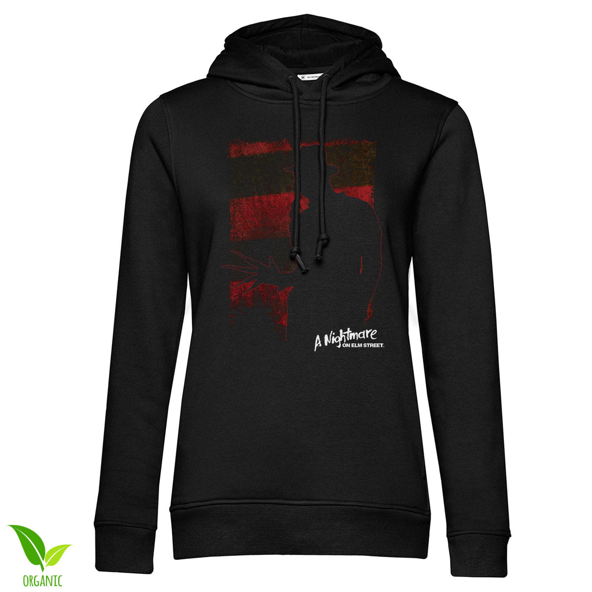 Les Griffes de la nuit - Freddy Krueger Silhouette Girly Hoodie – Sweat à capuche femme