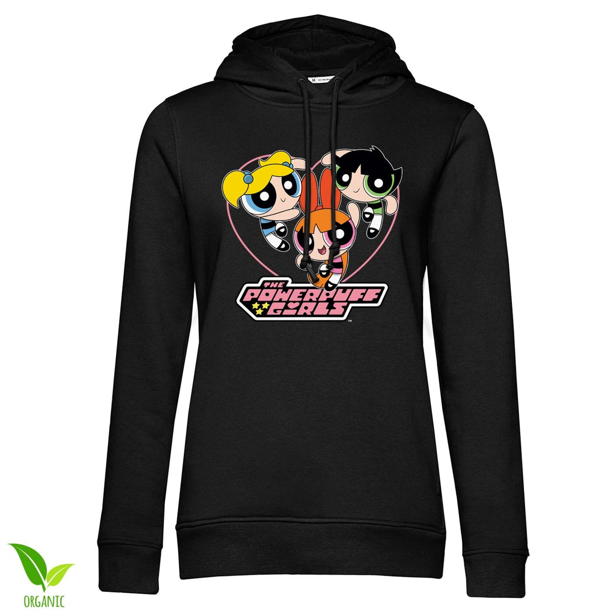 Powerpuff Girls Heart Girls Hoodie – Sweat à capuche femme