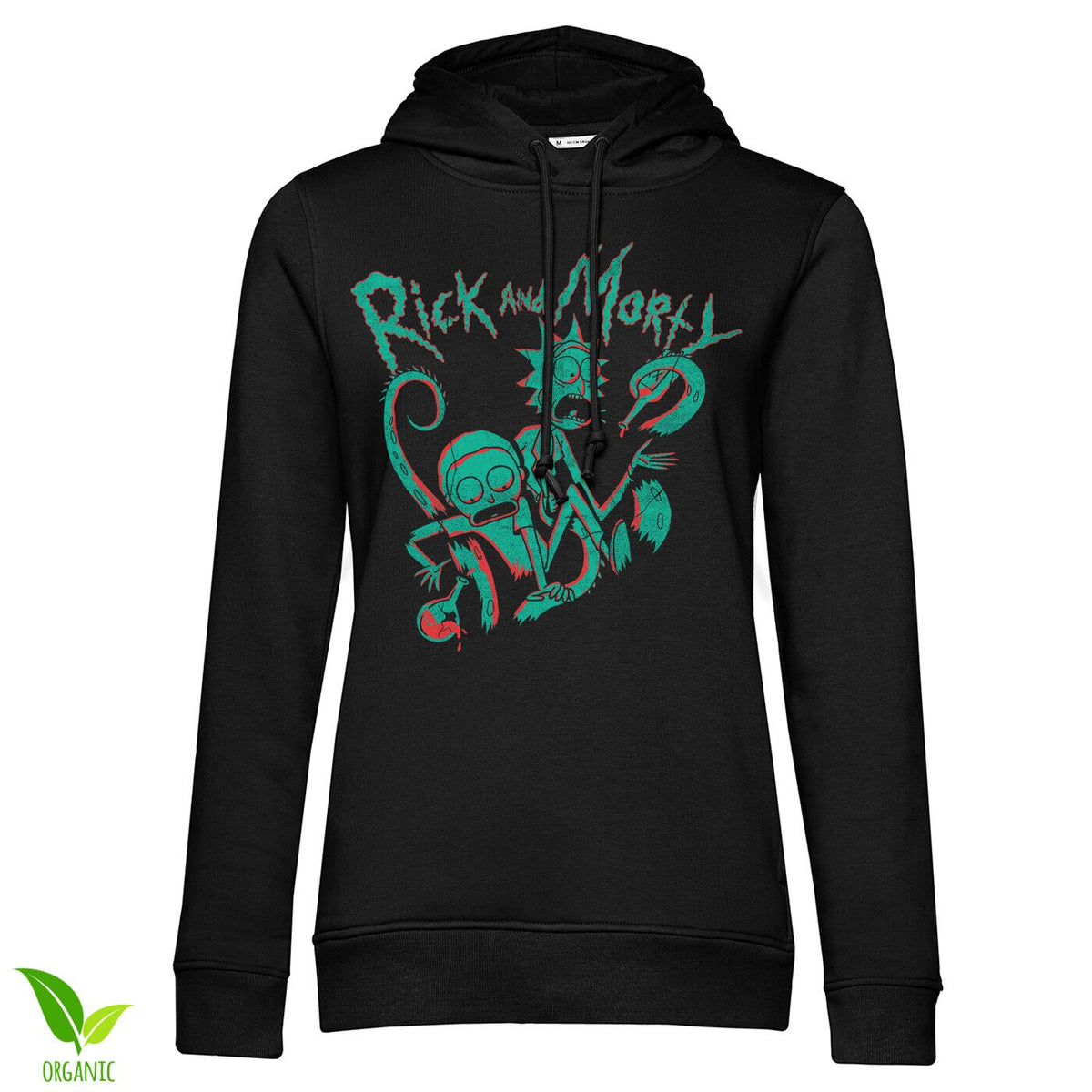 Rick And Morty Duotone Girls Hoodie – Sweat à capuche femme