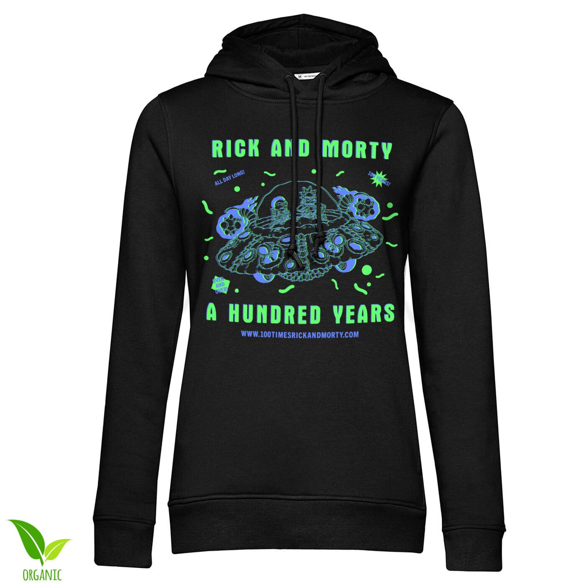 Rick And Morty - A Hundred Years Girls Hoodie – Sweat à capuche femme