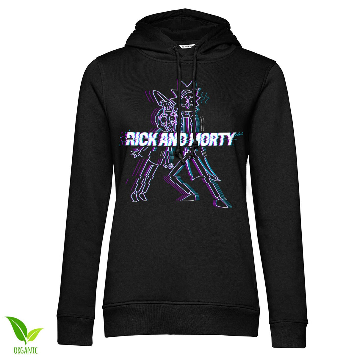 Rick And Morty Glitch Girls Hoodie – Sweat à capuche femme