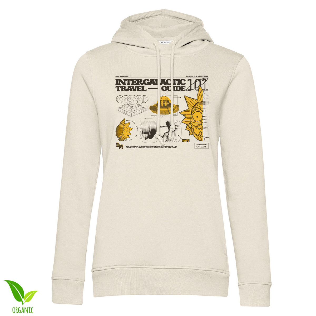 Intergalactic Travel Guide Girly Hoodie – Sweat à capuche femme