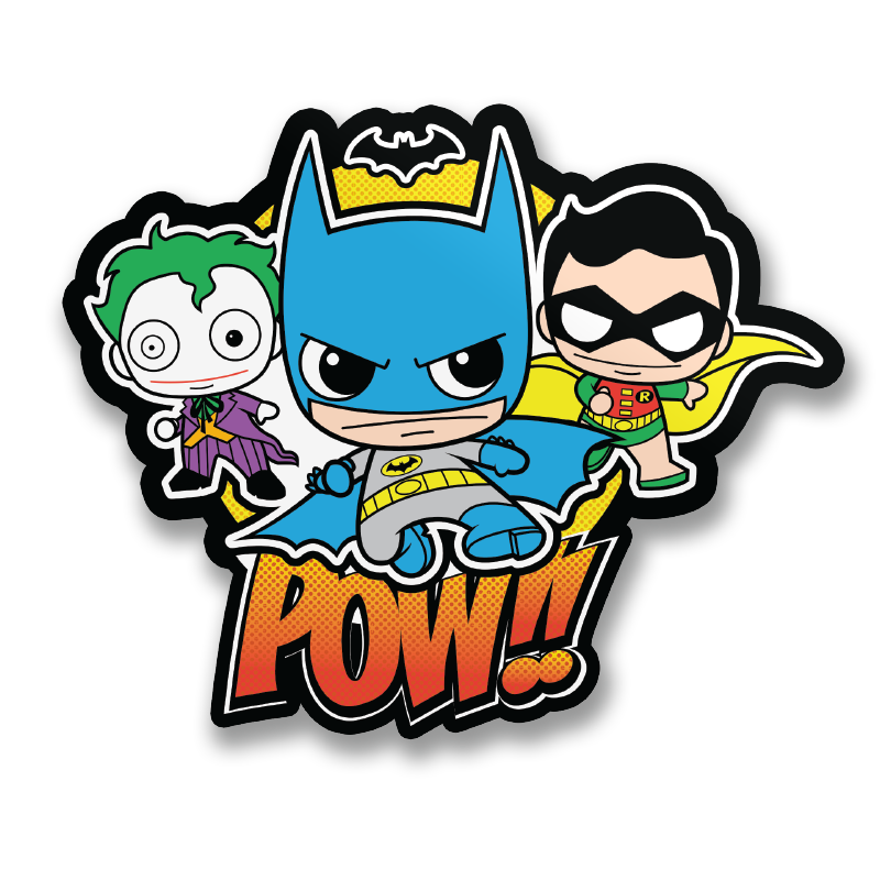 Batman POW Sticker – Sticker