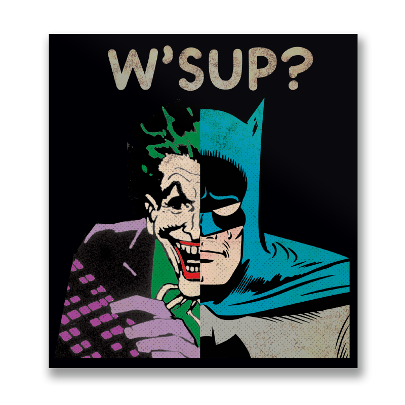 W'SUP Sticker – Sticker
