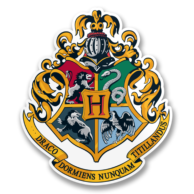Hogwarts Crest Sticker – Sticker
