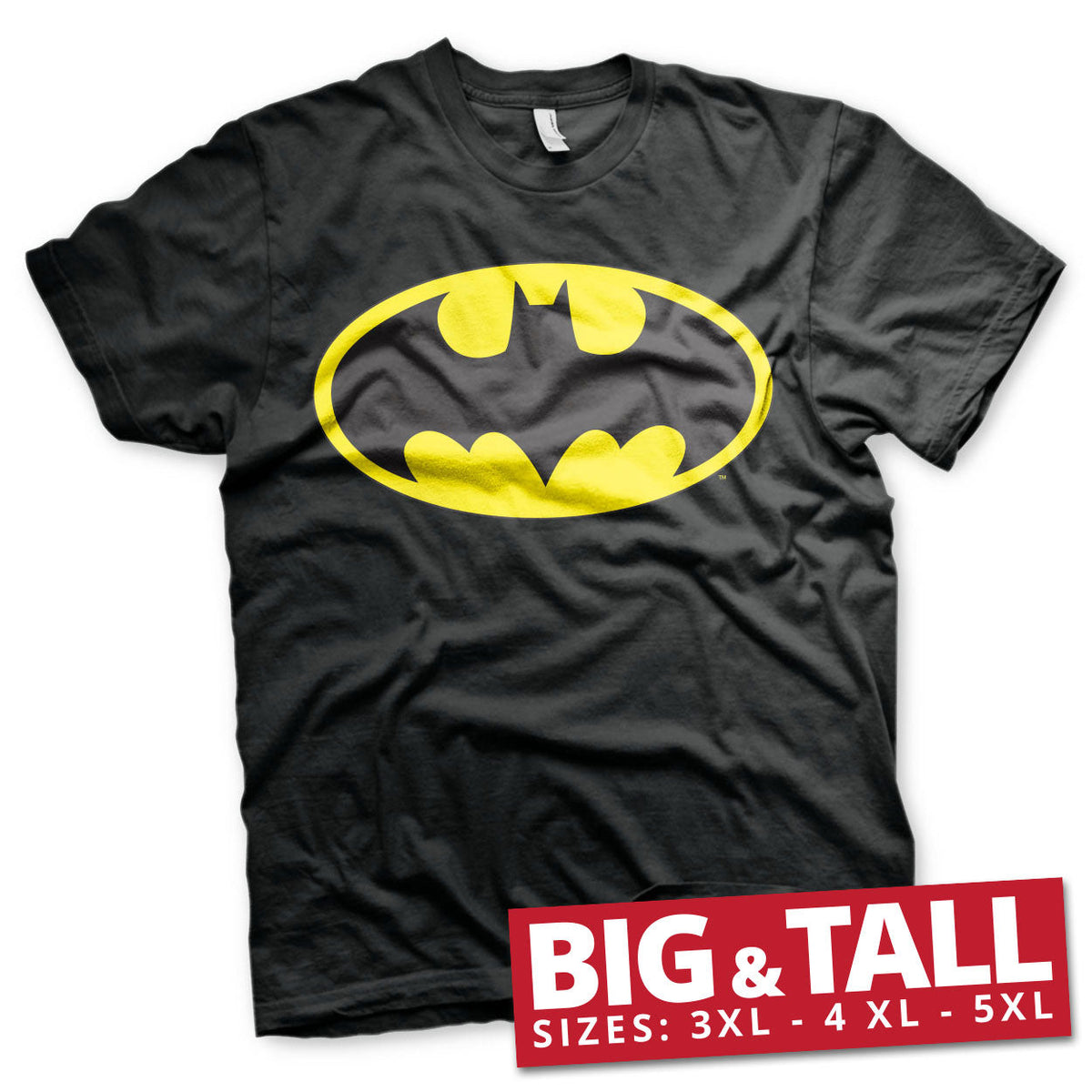 Batman Signal Logo Big & Tall T-Shirt – T-shirt grande taille
