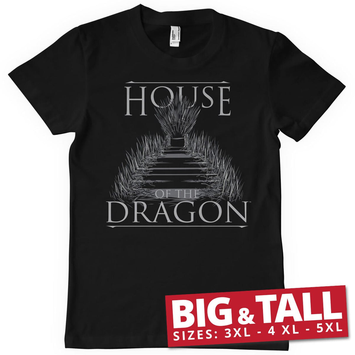 House Of The Dragon (La Maison du Dragon) Big & Tall T-Shirt – T-shirt grande taille