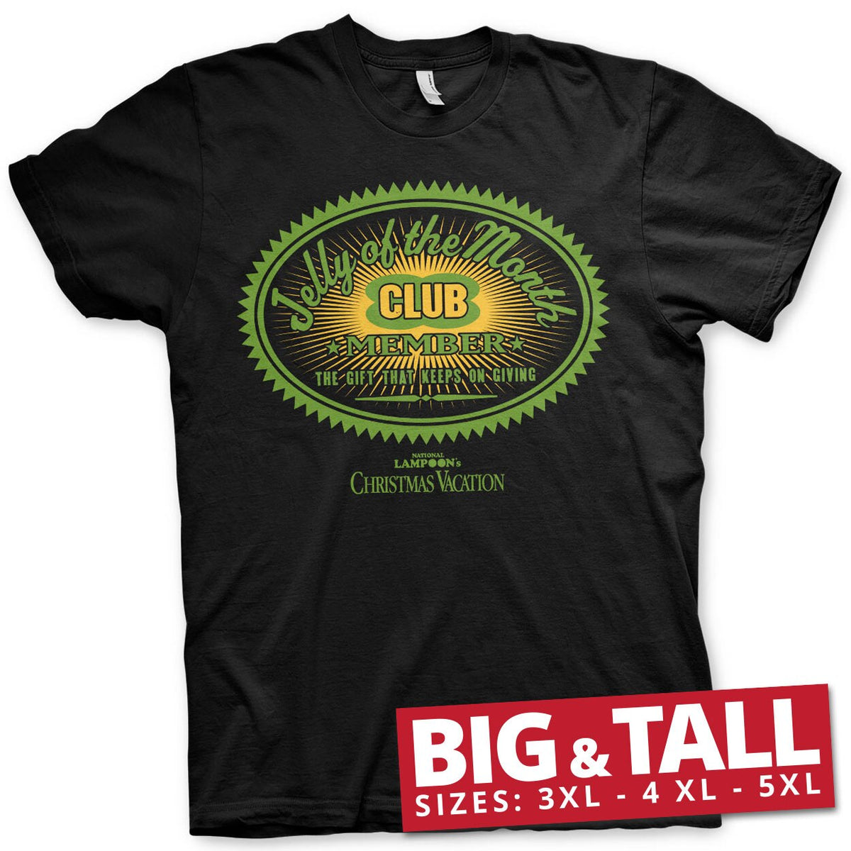 Bonjour les vacances - Jelly Of The Month Big & Tall T-Shirt – T-shirt grande taille