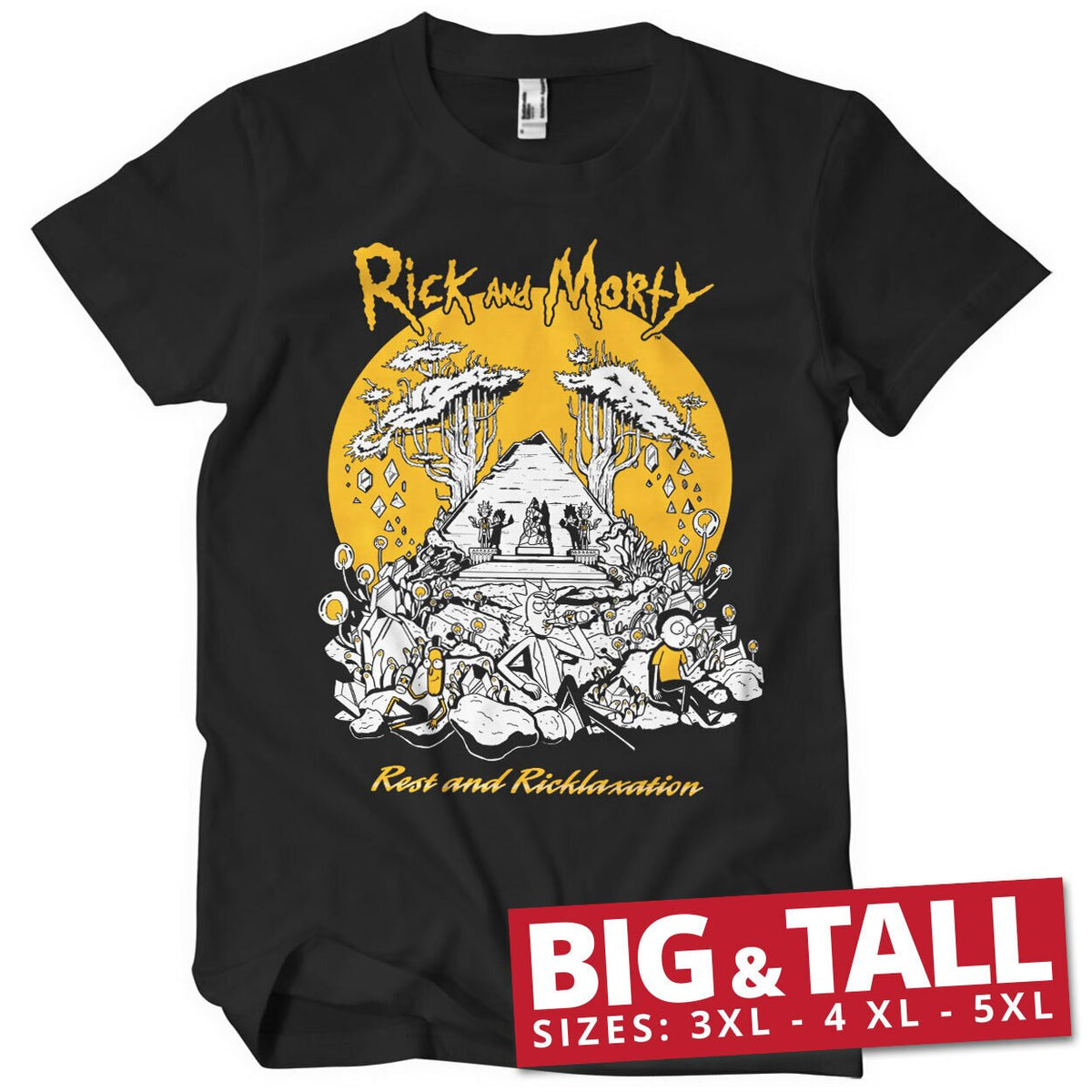 Rest And Ricklaxation Big & Tall T-Shirt – T-shirt grande taille