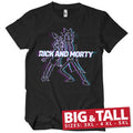 Rick And Morty Glitch Big & Tall T-Shirt – T-shirt grande taille