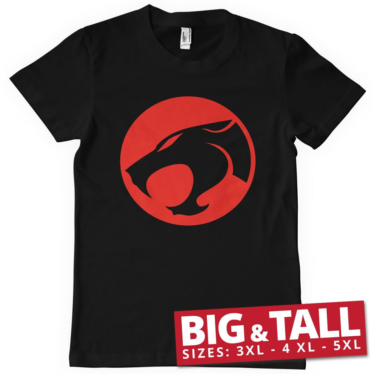 Thundercats (Cosmocats) Logo Big & Tall T-Shirt – T-shirt grande taille