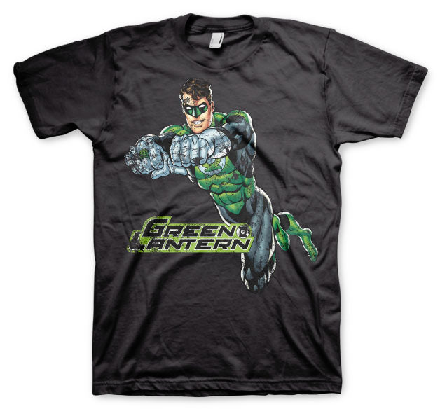 Green Lantern Distressed T-Shirt – T-shirt