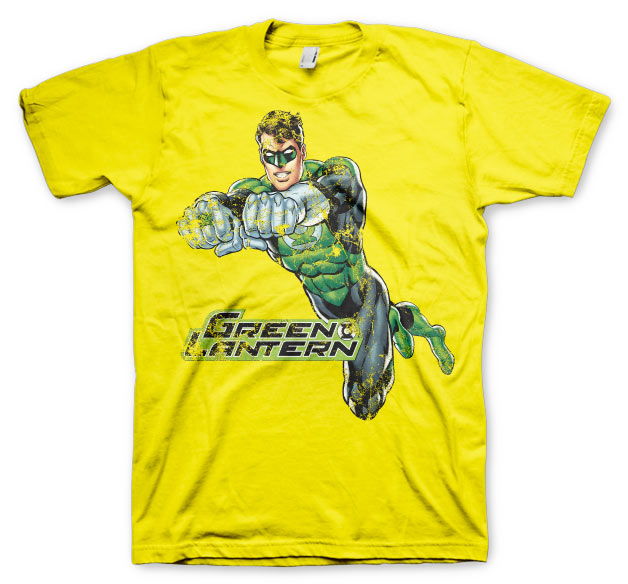 Green Lantern Distressed T-Shirt – T-shirt