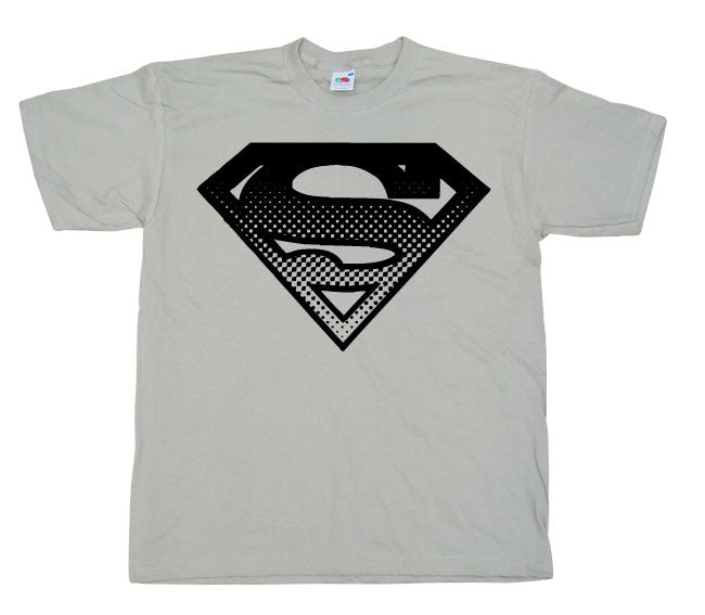 Superman Halftone Shield T-Shirt – T-shirt