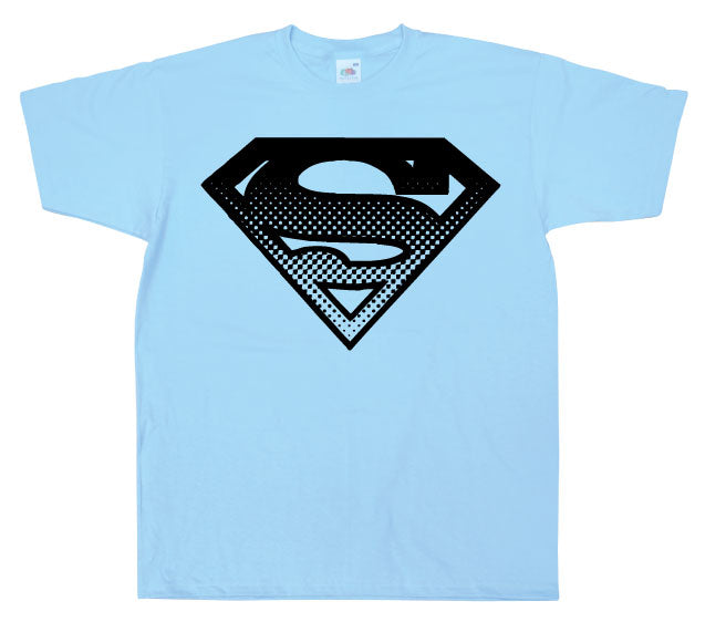 Superman Halftone Shield T-Shirt – T-shirt