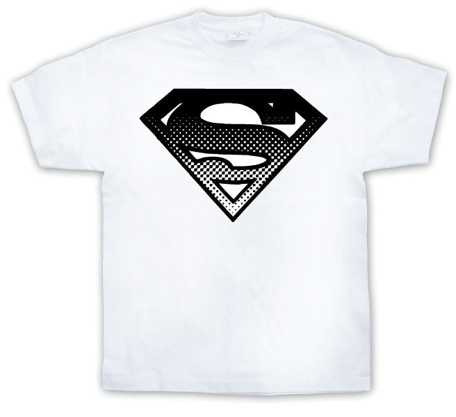Superman Halftone Shield T-Shirt – T-shirt