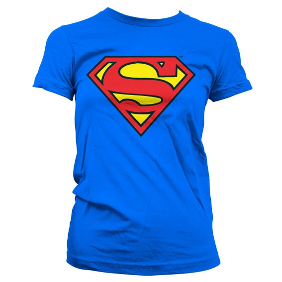 Superman Shield Girly T-Shirt – T-shirt femme