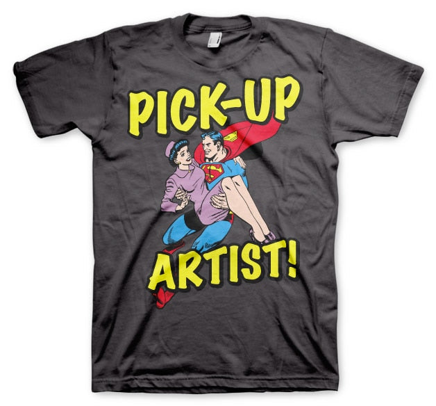 Superman Pick-Up Artist T-Shirt – T-shirt