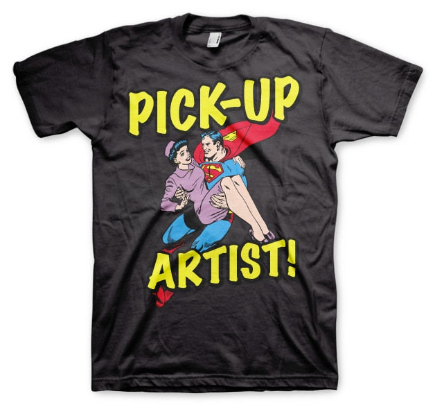 Superman Pick-Up Artist T-Shirt – T-shirt