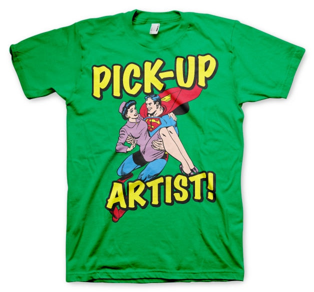 Superman Pick-Up Artist T-Shirt – T-shirt