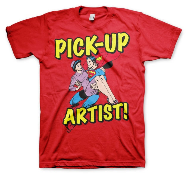 Superman Pick-Up Artist T-Shirt – T-shirt