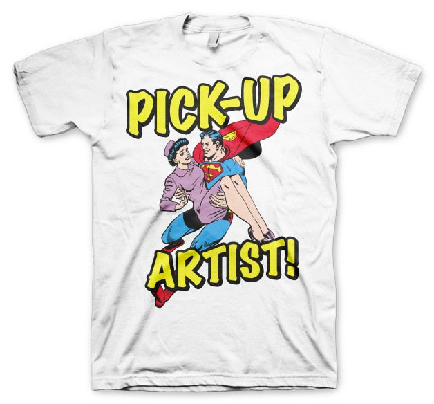 Superman Pick-Up Artist T-Shirt – T-shirt