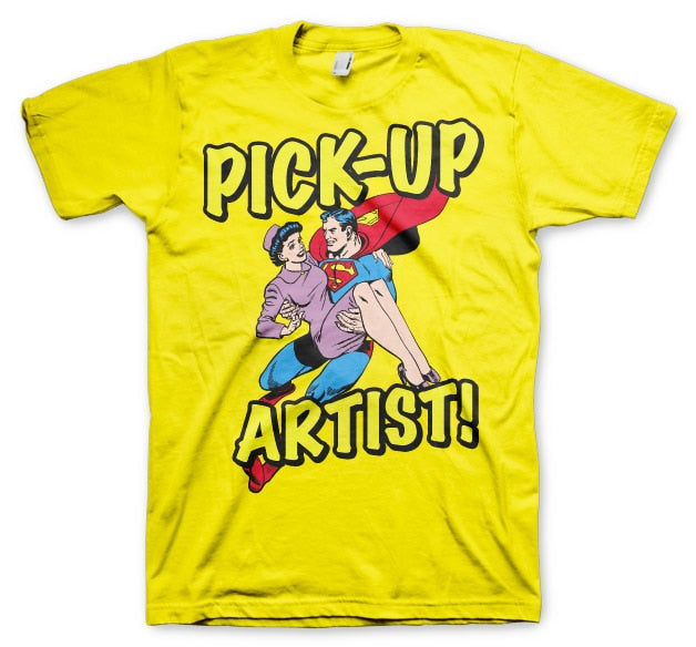 Superman Pick-Up Artist T-Shirt – T-shirt