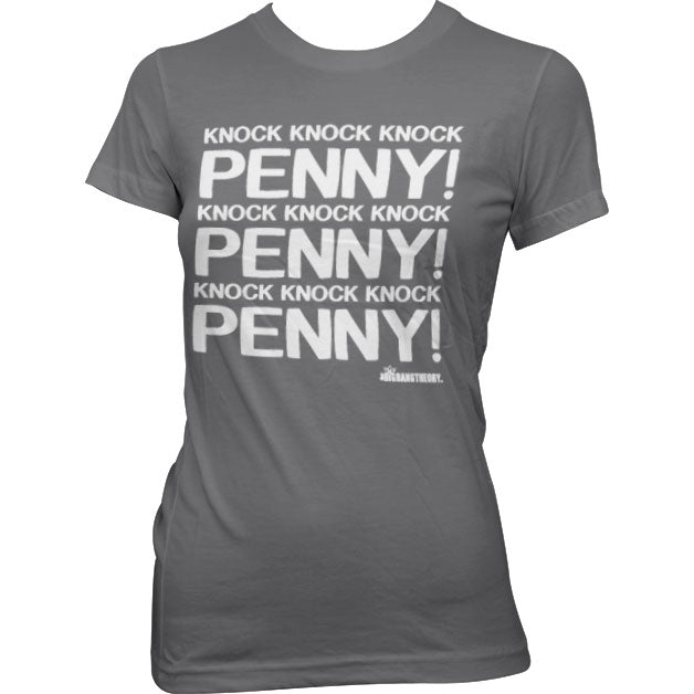 Penny Knock Knock Knock Girly T-Shirt – T-shirt femme