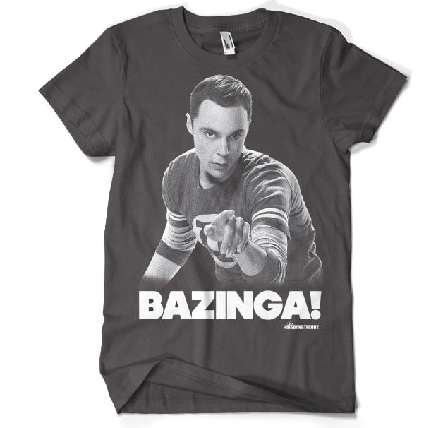 Sheldon Says BAZINGA! T-Shirt – T-shirt