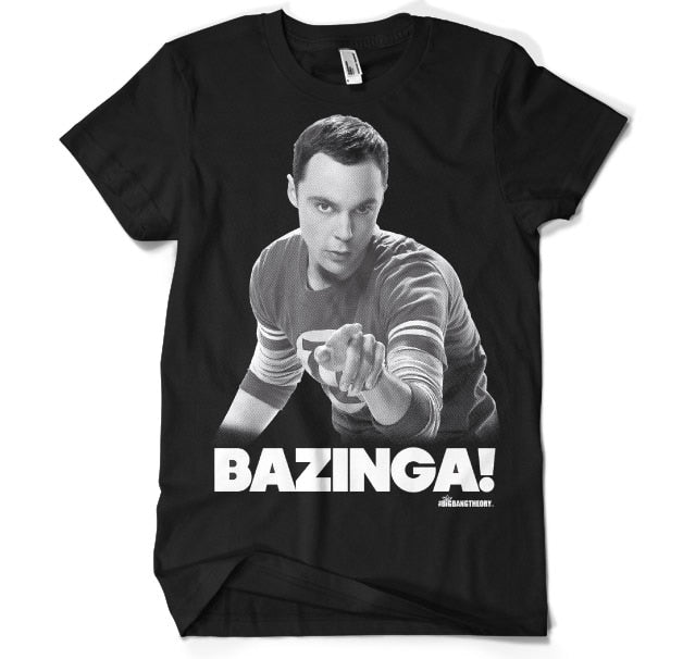 Sheldon Says BAZINGA! T-Shirt – T-shirt