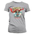 Supergirl - Does Everything Better Than You Girly Tee – T-shirt femme