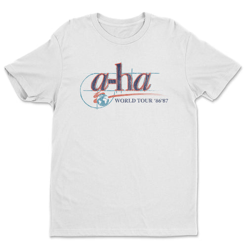 A-Ha World Tour '86-'87 T-Shirt – T-shirt