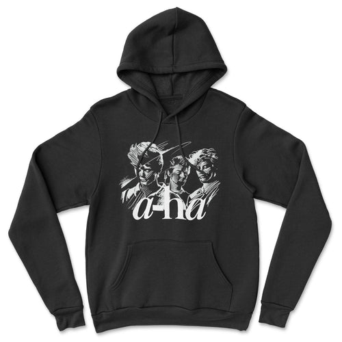 A-ha Band Sketch Hoodie – Sweat à capuche