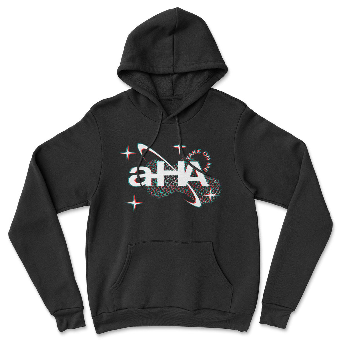 A-Ha Glitch Logo Hoodie – Sweat à capuche