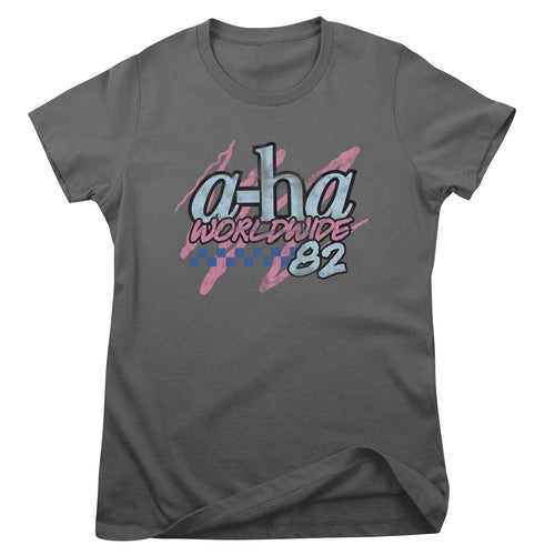 A-Ha Worldwide '82 Girly Tee – T-shirt femme
