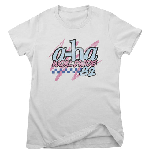 A-Ha Worldwide '82 Girly Tee – T-shirt femme