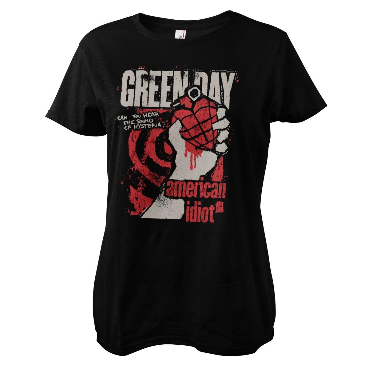 American Idiot Spiral Arm Girly Tee – T-shirt femme