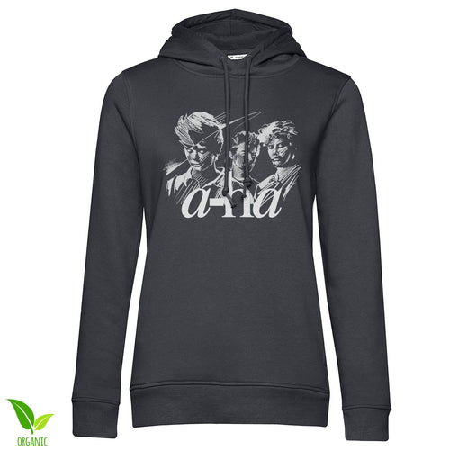 A-ha Band Sketch Girly Hoodie – Sweat à capuche femme