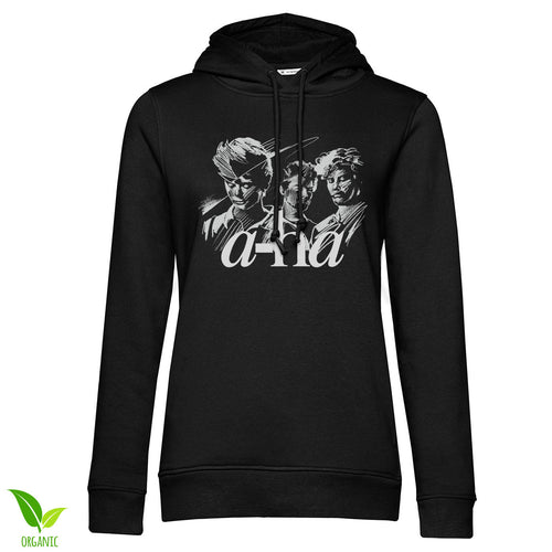 A-ha Band Sketch Girly Hoodie – Sweat à capuche femme