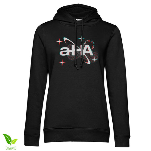 A-Ha Glitch Logo Girly Hoodie – Sweat à capuche femme