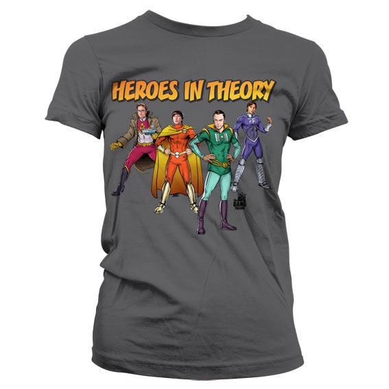 TBBT - Heroes In Theory Girly T-Shirt – T-shirt femme