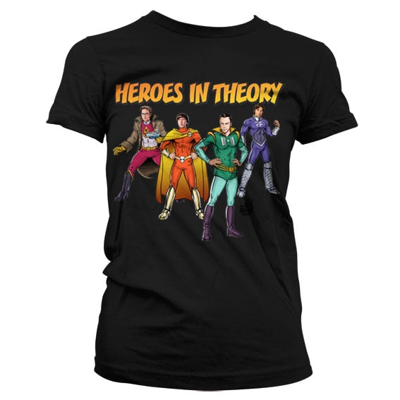 TBBT - Heroes In Theory Girly T-Shirt – T-shirt femme