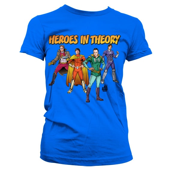 TBBT - Heroes In Theory Girly T-Shirt – T-shirt femme