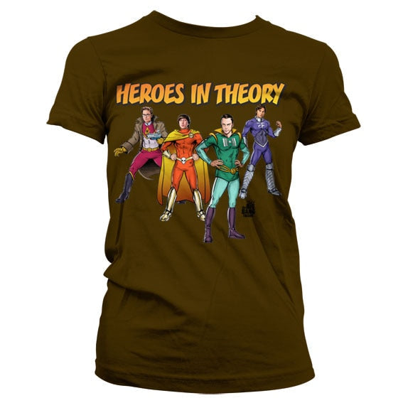 TBBT - Heroes In Theory Girly T-Shirt – T-shirt femme
