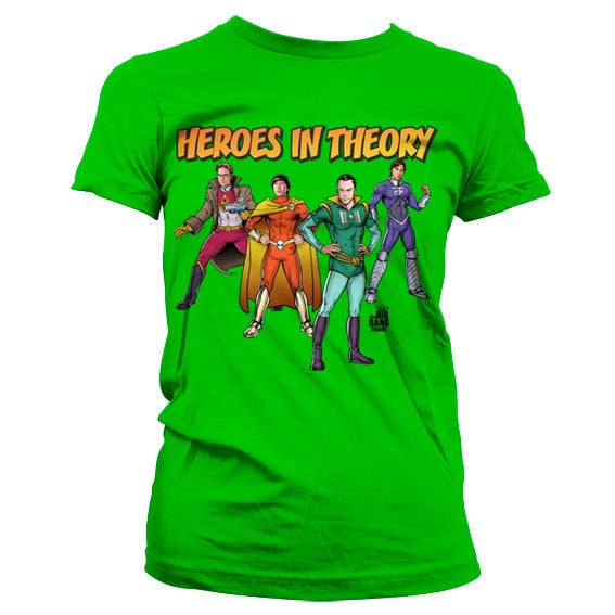 TBBT - Heroes In Theory Girly T-Shirt – T-shirt femme